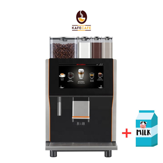 Picture of COFFEECENTRE PLUS. 1 COFFEE BEAN + 3 SOLUBILES + FRESH MILK